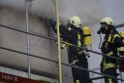 Dachstuhlbrand Koeln Poll Geislarerstr P350